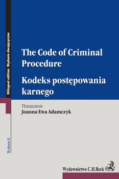 Kodeks postępowania karnego. The Code of Criminal Procedure okładka