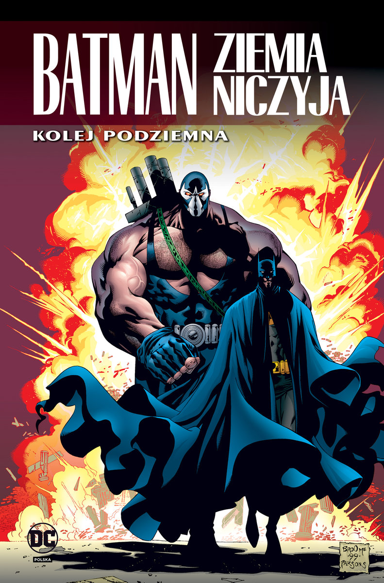 Kolej podziemna. Batman Ziemia niczyja. Tom 6 okładka