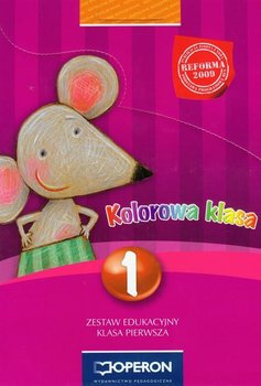 Kolorowa klasa. Zestaw edukacyjny dla klasy 1 okładka