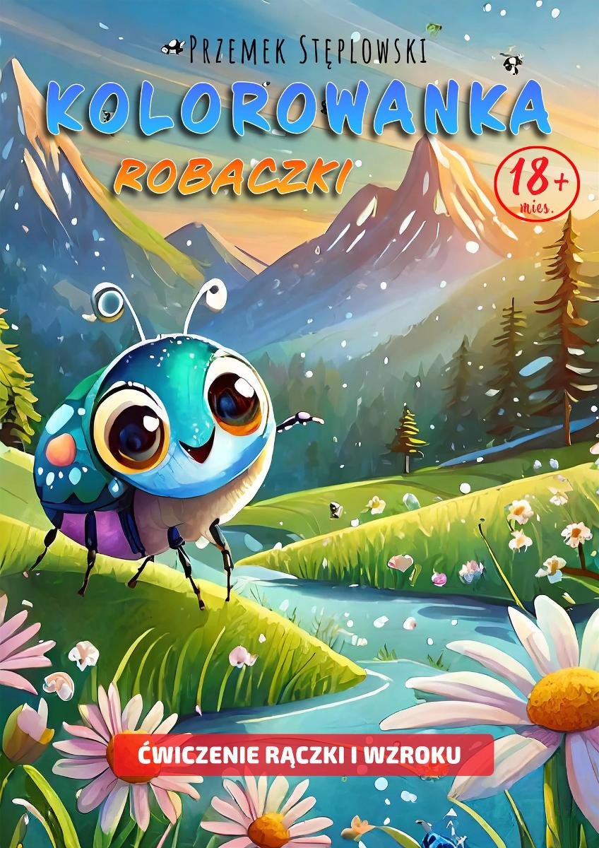 Kolorowanka. Robaczki okładka