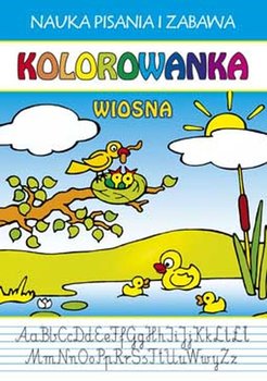 Kolorowanka. Wiosna okładka