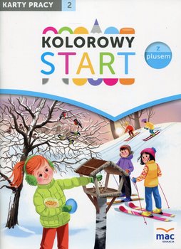 Kolorowy start z plusem. Karty pracy 2 okładka