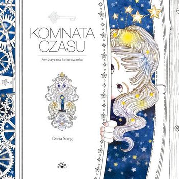 Komnata czasu. Artystyczna kolorowanka okładka