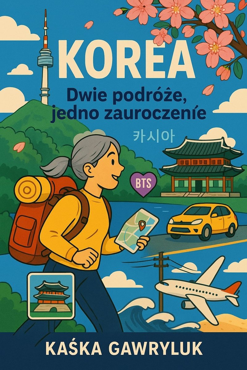 Korea - dwie podróże, jedno zauroczenie okładka