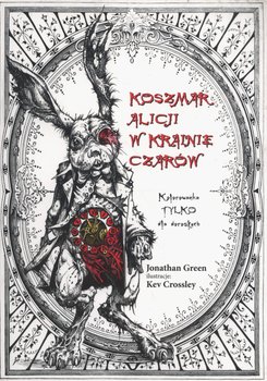 Koszmar Alicji w Krainie Czarów. Kolorowanka okładka