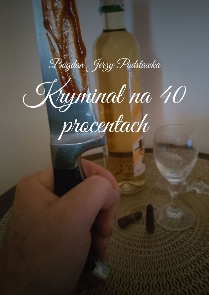 Kryminał na 40 procentach okładka