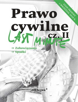 Last Minute. Prawo cywilne. Część 2 okładka