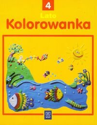 Lato. Kolorowanka. Część 4 okładka