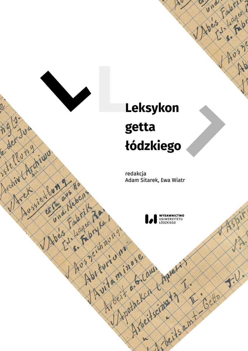 Leksykon getta łódzkiego okładka