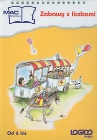 Logico Primo. Zabawy z liczbami. Od 6 lat. Edukacja wczesnoszkolna okładka