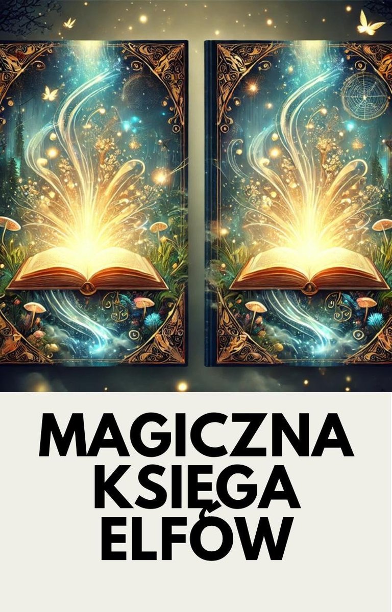 Magiczna Księga Elfow okładka
