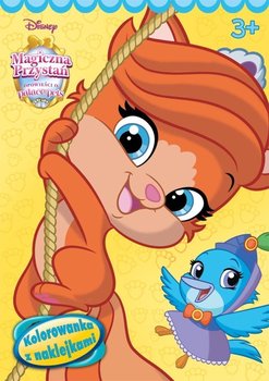 Magiczna Przystań. Opowieści o Palace Pets. Kolorowanka z nakejkami okładka