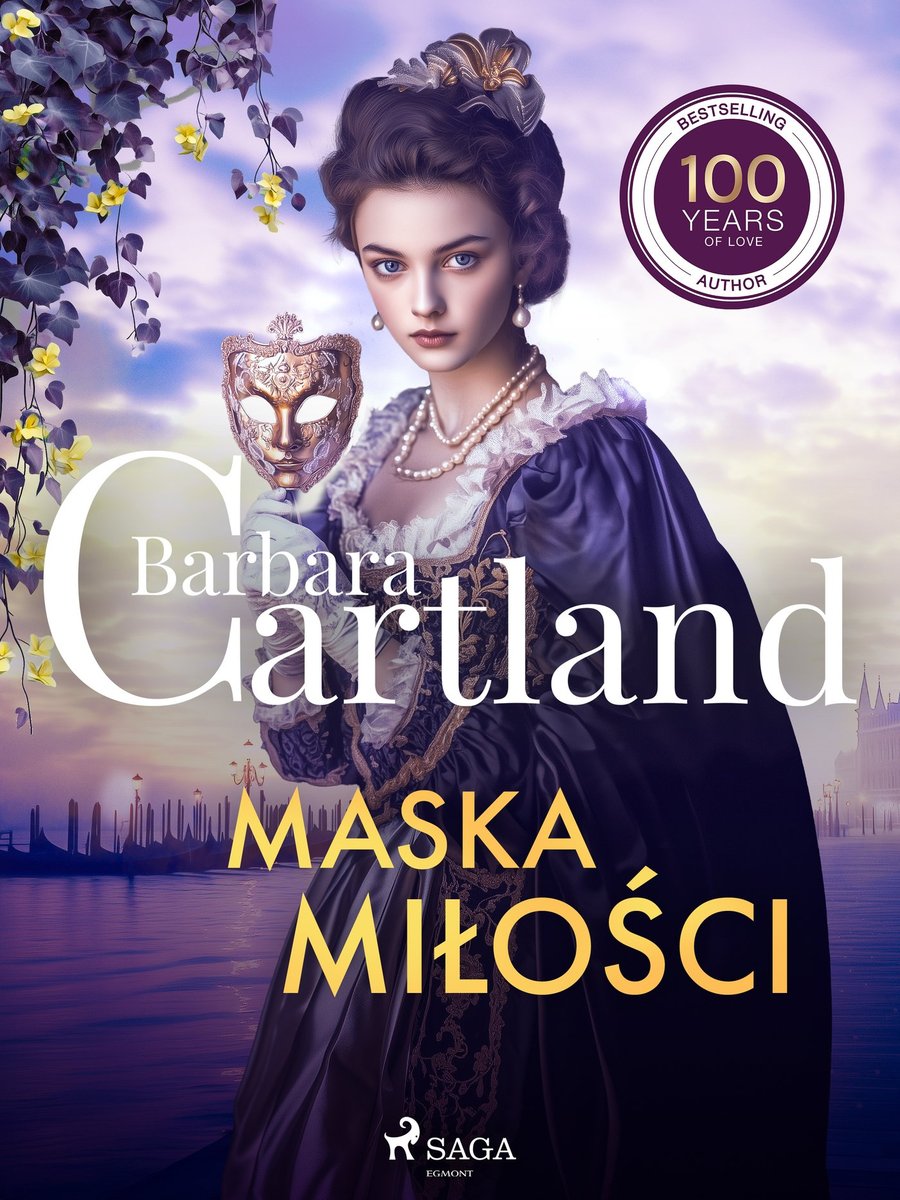 Maska miłości. Ponadczasowe historie miłosne Barbary Cartland okładka