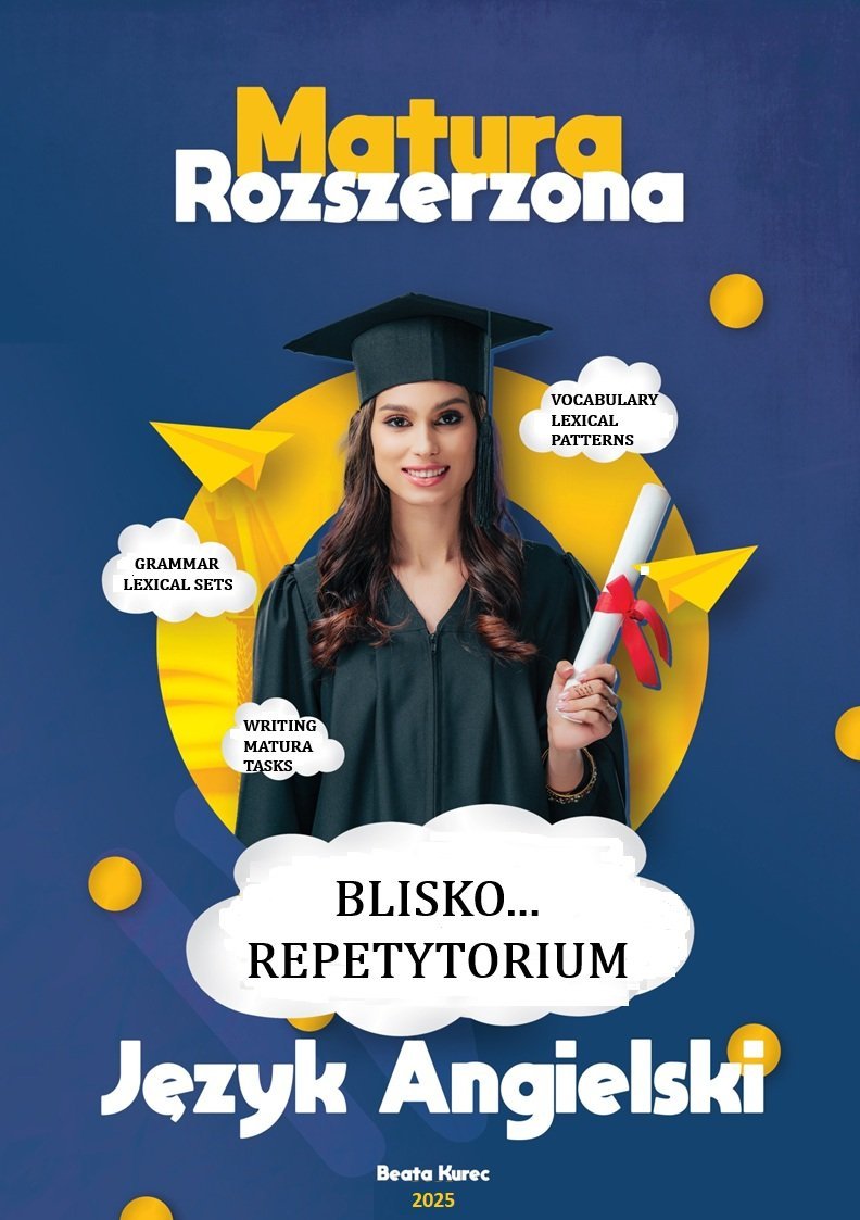 Matura rozszerzona język angielski blisko... Repetytorium okładka