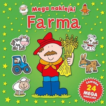Mega naklejki. Farma okładka