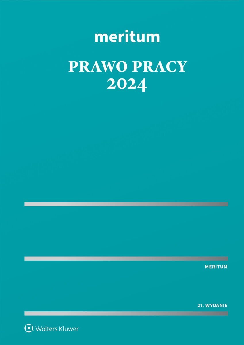 Meritum. Prawo Pracy 2024 okładka