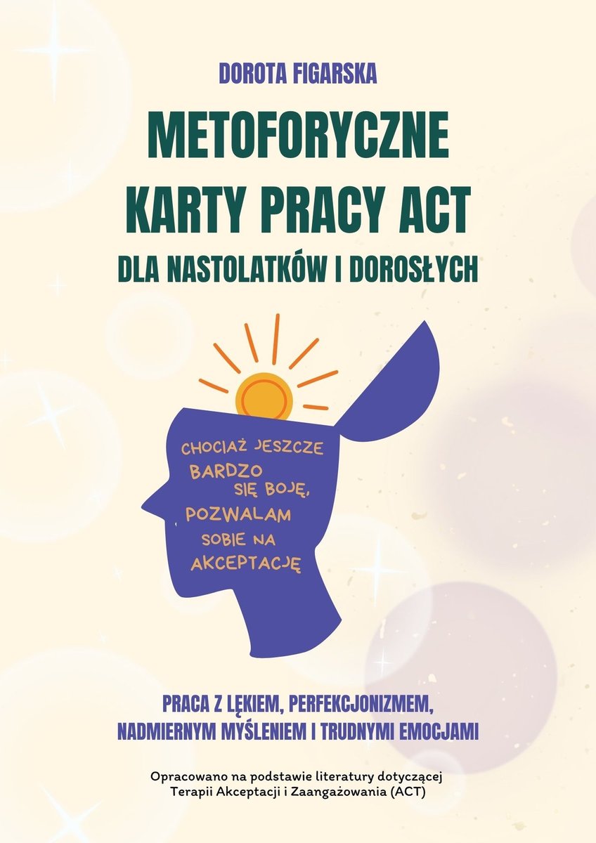 Metaforyczne karty pracy ACT okładka