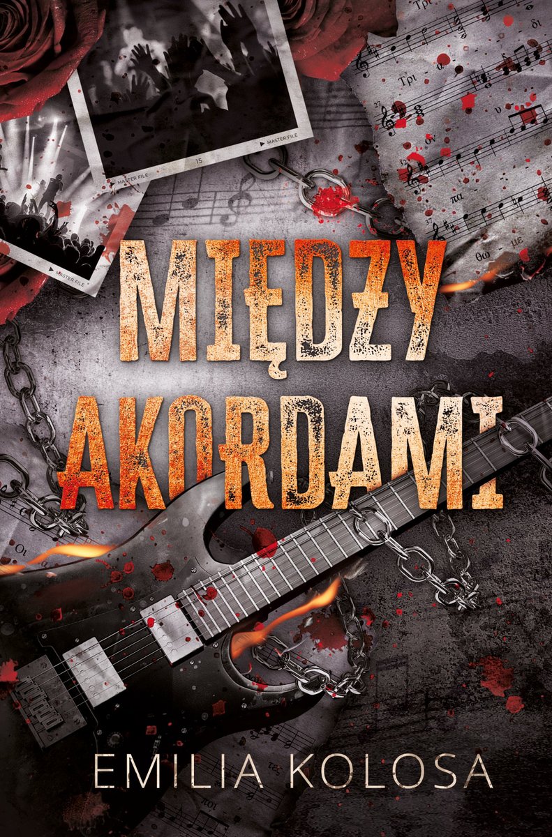 Między akordami - ebook MOBI okładka