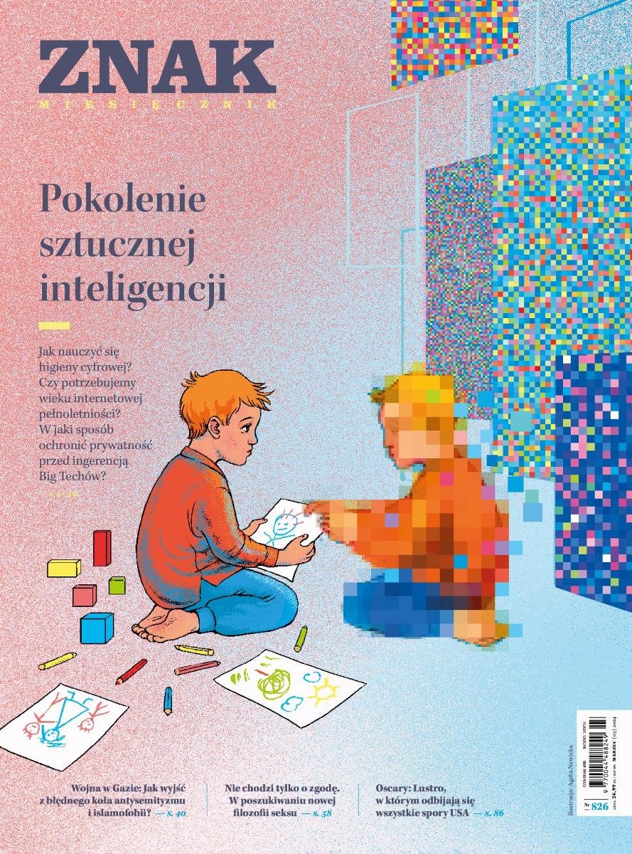 Miesięcznik Znak nr 826. Pokolenie sztucznej inteligencji okładka