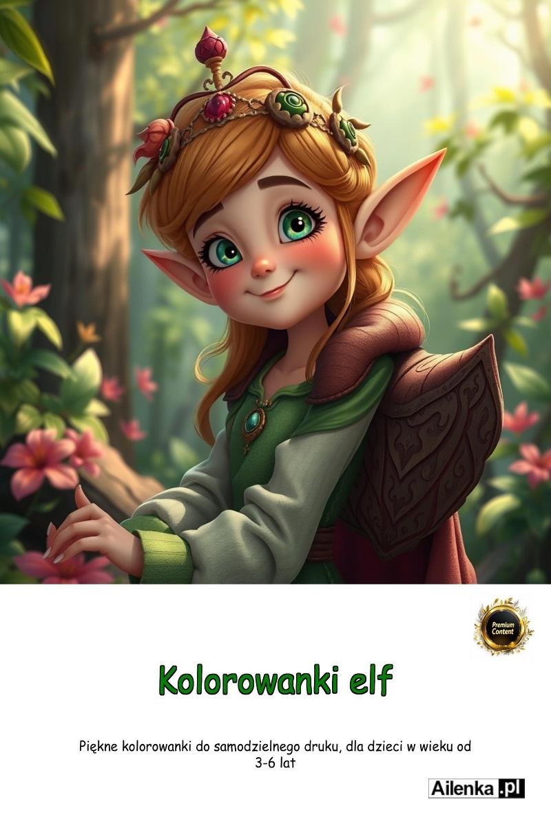 Mieszkańcy magicznego przedmieścia - Elf okładka