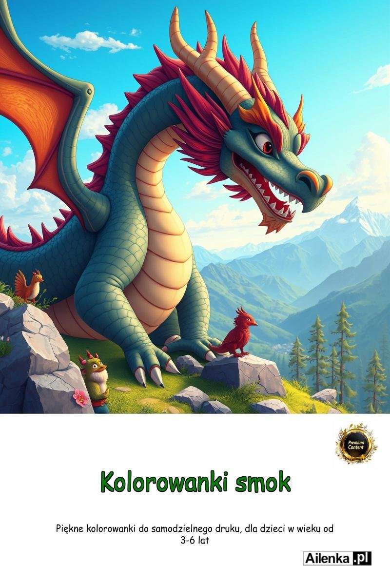 Mieszkańcy magicznego przedmieścia - Smok okładka
