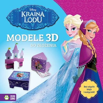 Modele 3D do złożenia. Kraina Lodu okładka