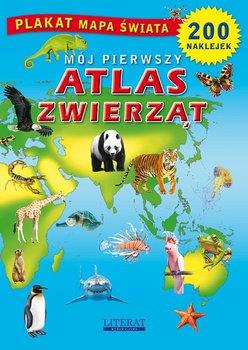 Mój pierwszy atlas zwierząt okładka
