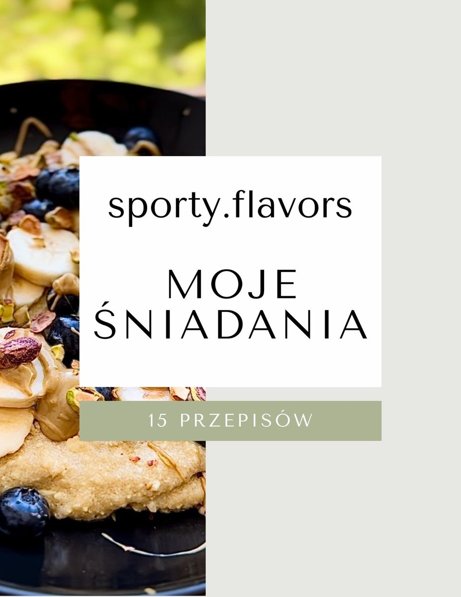 Moje Śniadania Sporty.Flavors okładka