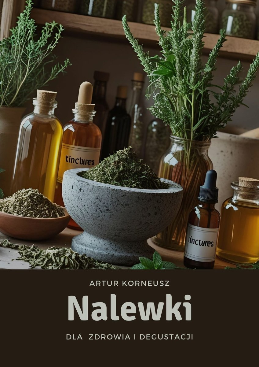 Nalewki dla zdrowia i degustacji okładka