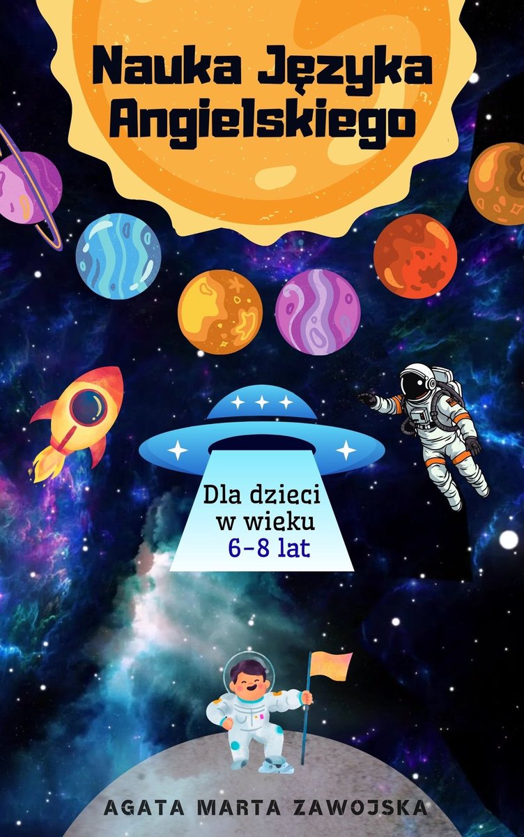 Nauka języka angielskiego. Dla dzieci w wieku 6-8 lat - ebook PDF okładka