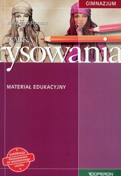 Nauka rysowania. Materiał edukacyjny. Gimnazjum okładka