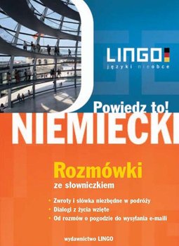 Niemiecki. Rozmówki. Powiedz to! okładka