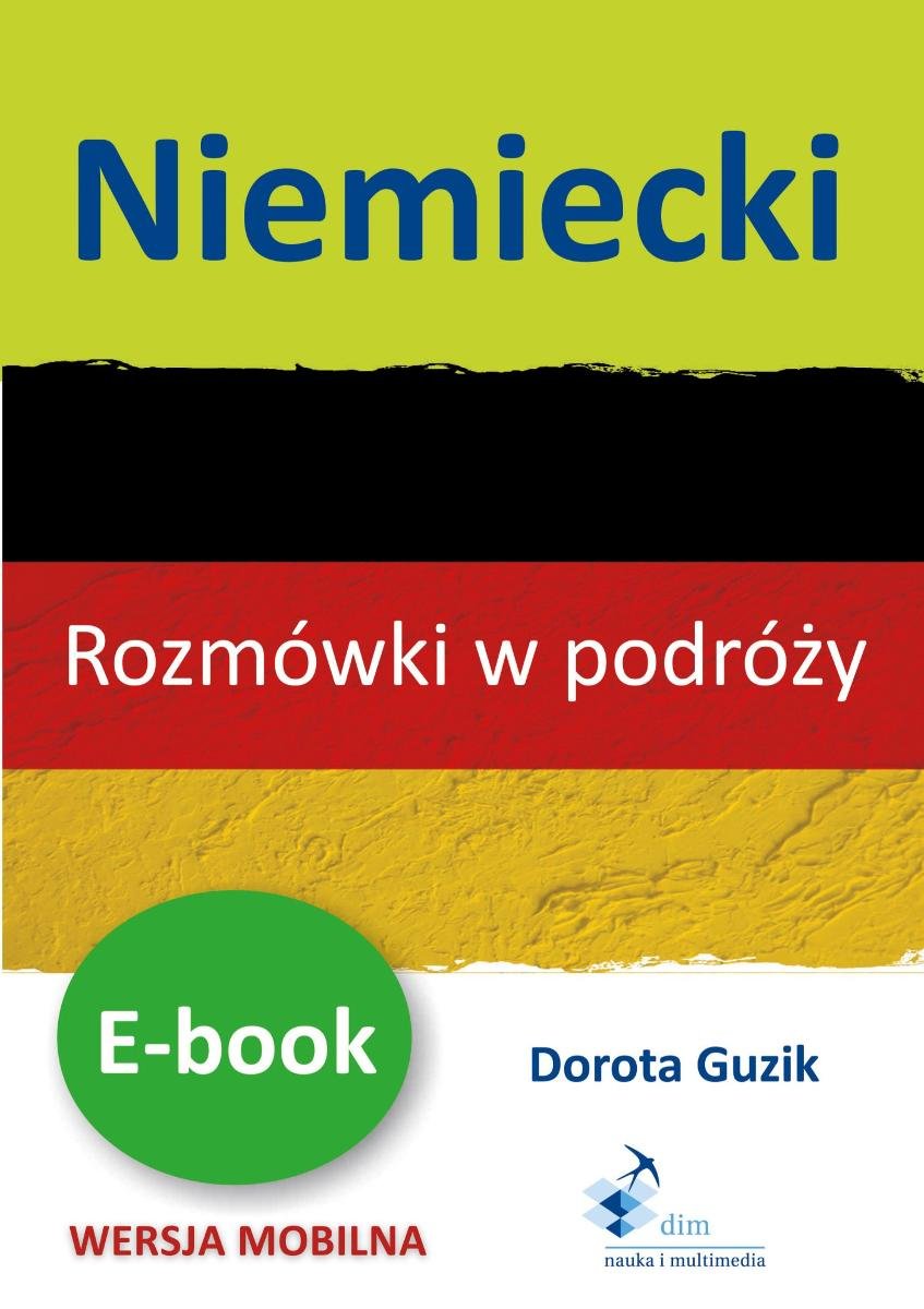 Niemiecki. Rozmówki w podróży okładka