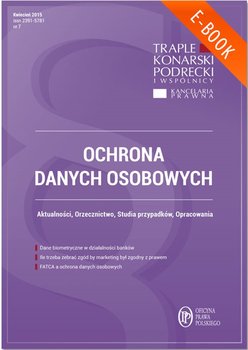 Ochrona danych osobowych - wydanie kwiecień 2015 r. okładka