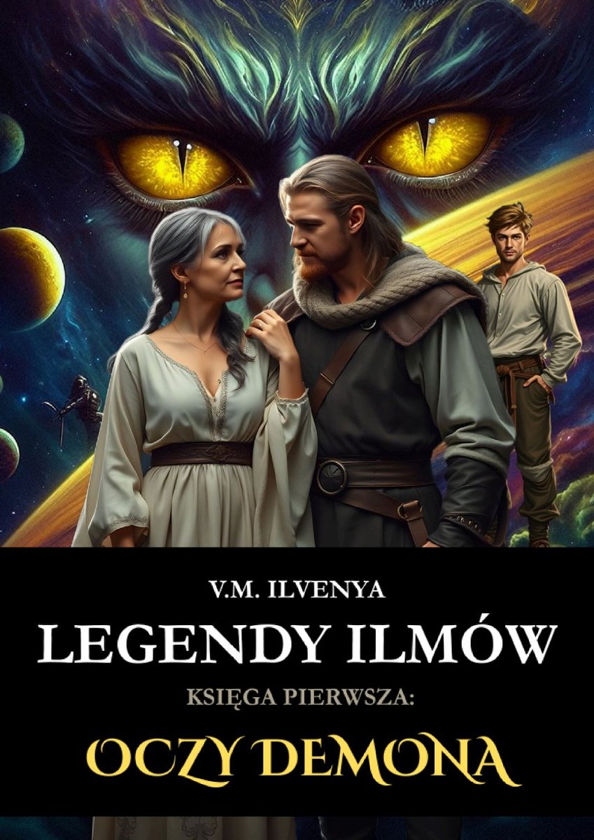 Oczy demona. Legendy Ilmów. Tom 1 - ebook EPUB okładka