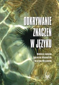 Odkrywanie znaczeń w języku okładka