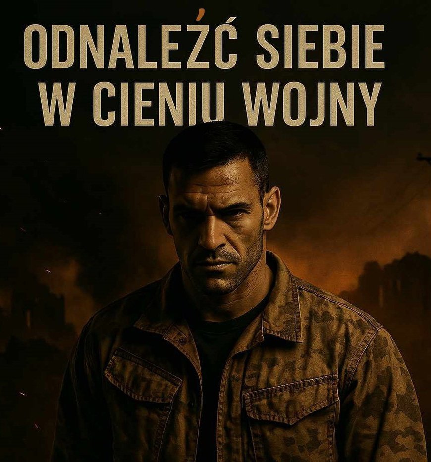 Odnaleźć siebie w cieniu wojny okładka