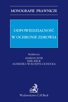 Odpowiedzialność w ochronie zdrowia okładka