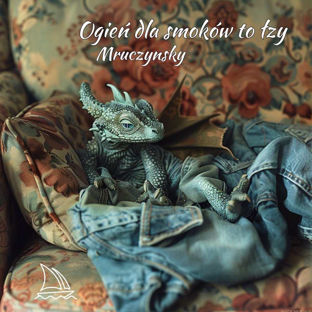 Ogień dla smoków to łzy okładka