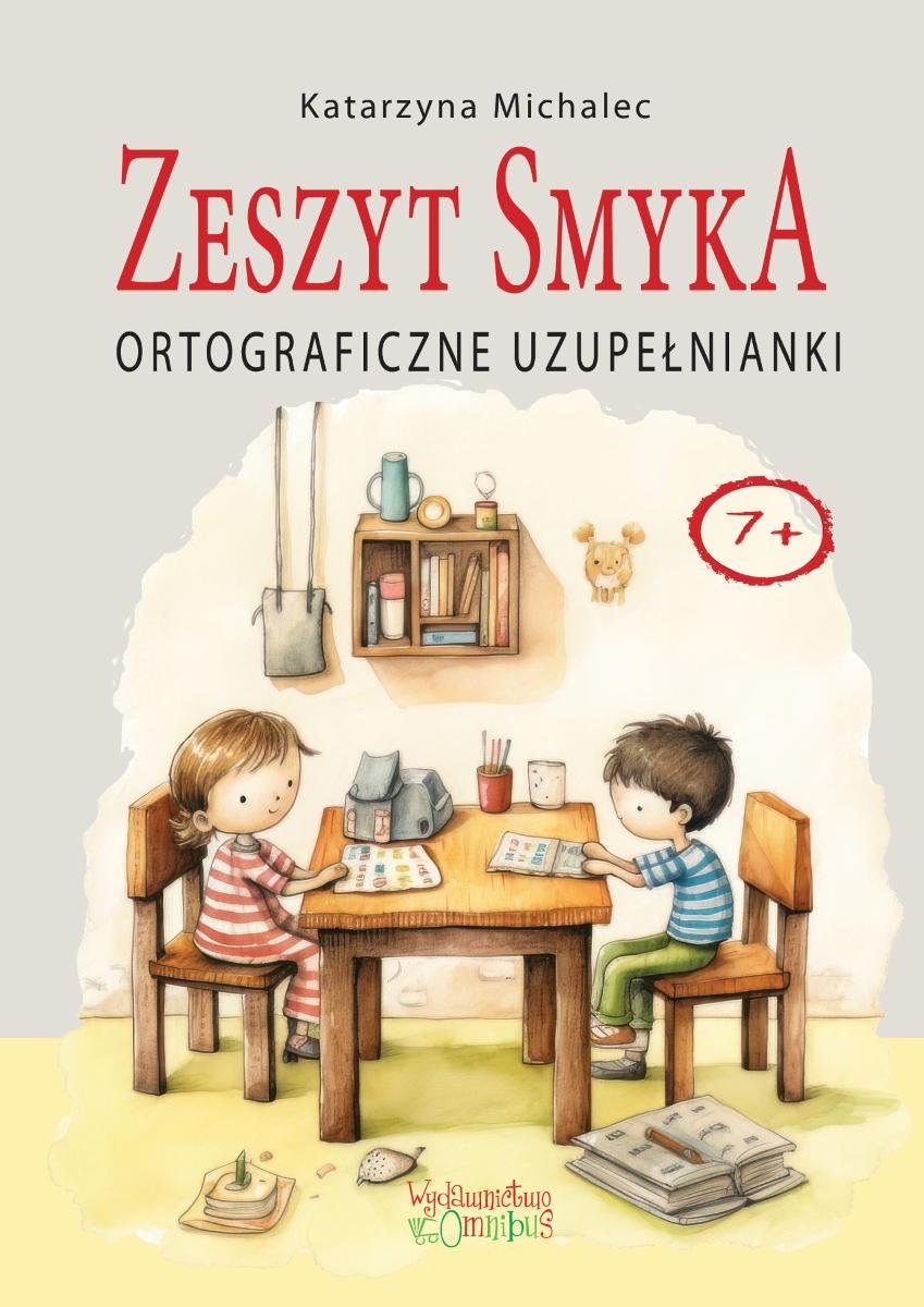 Ortograficzne uzupełnianki. Zeszyt smyka okładka
