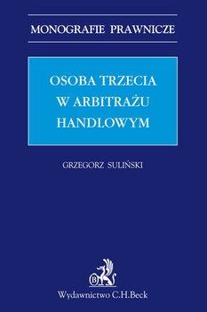 Osoba trzecia w arbitrażu handlowym okładka