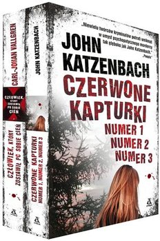 Pakiet: Czerwone kapturki numer 1, numer 2, numer 3 / Człowiek, który zostawił po sobie cień okładka