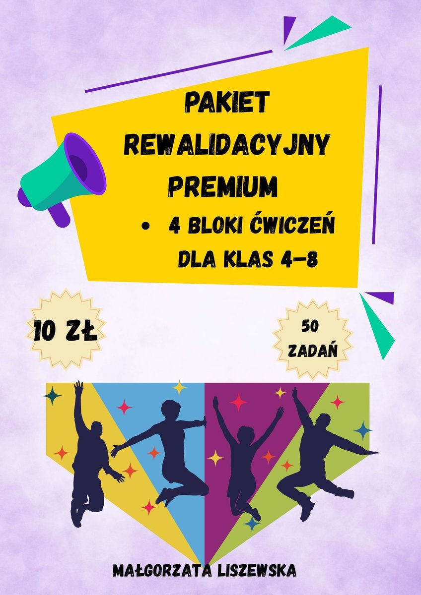 Pakiet rewalidacyjny PREMIUM dla klas 4-8 okładka
