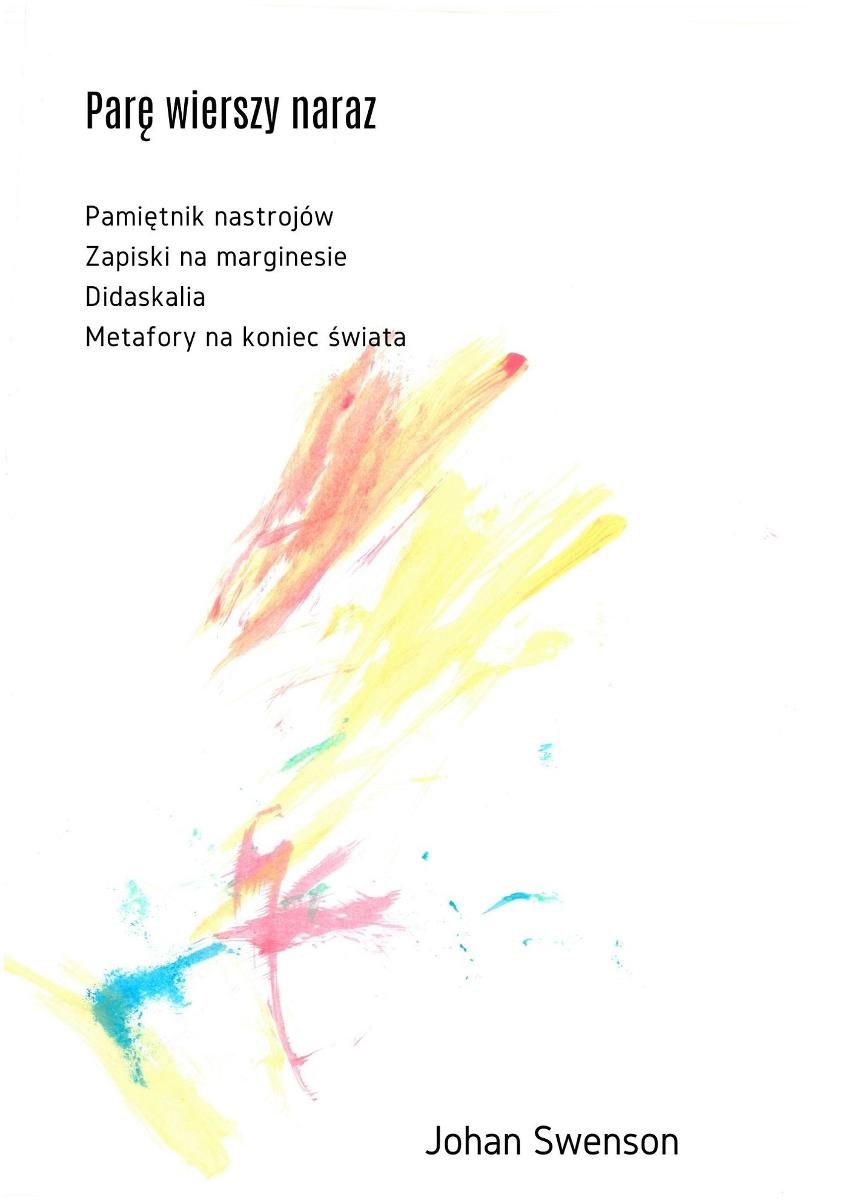 Parę wierszy naraz okładka