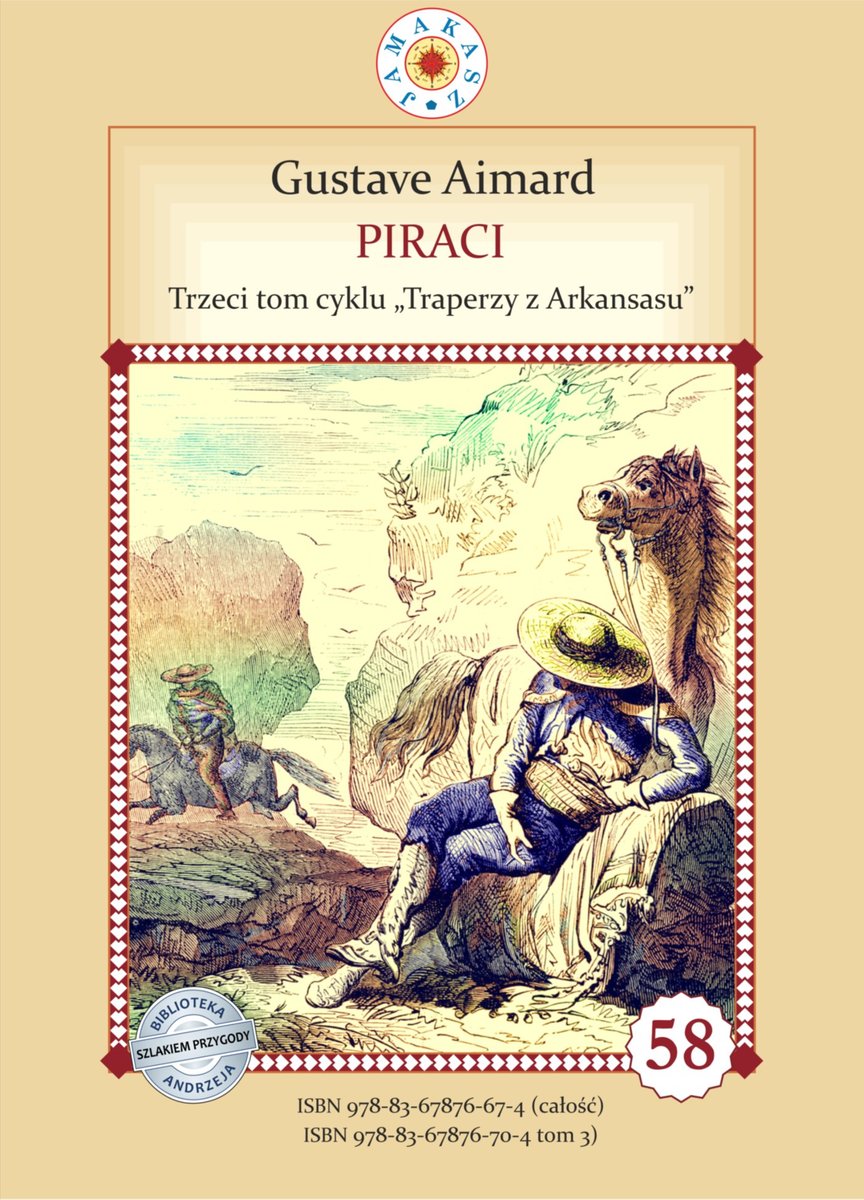 Piraci. Traperzy z Arkansasu. Tom 3 - ebook EPUB okładka