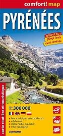 Pireneje. Laminowana mapa samochodowo-turystyczna 1:300 000 okładka