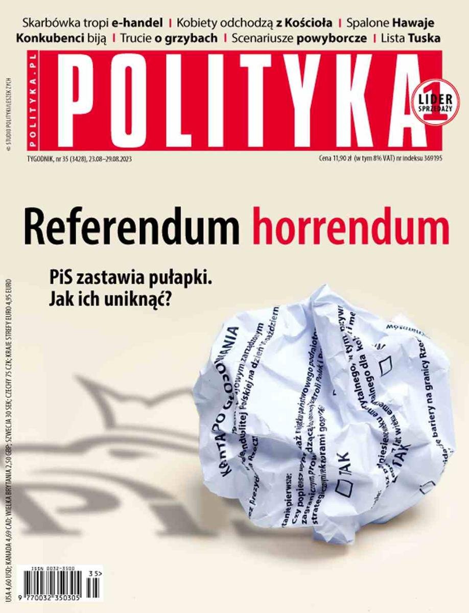 Polityka nr 35/2023 okładka