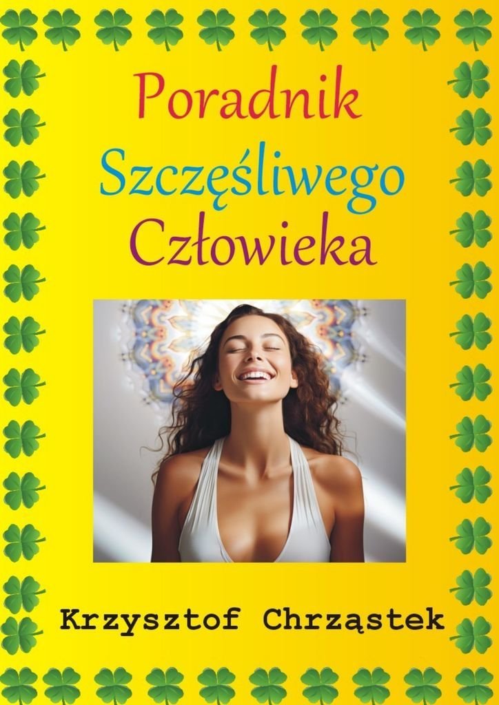 Poradnik szczęśliwego człowieka okładka