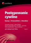 Postępowanie cywilne. Kazusy. Orzecznictwo okładka