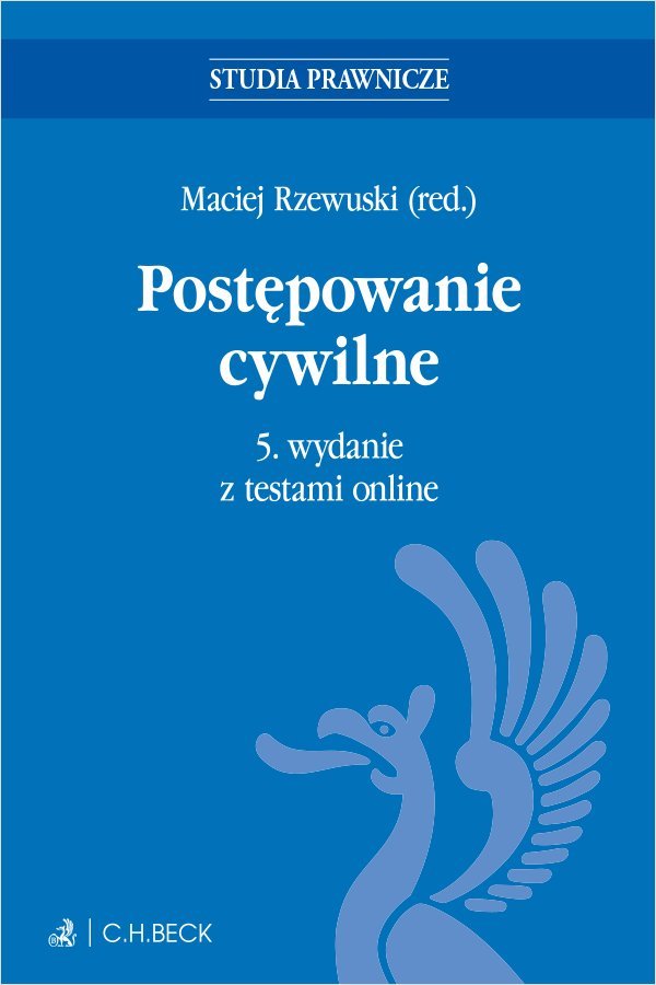 Postępowanie cywilne z testami online - ebook EPUB okładka